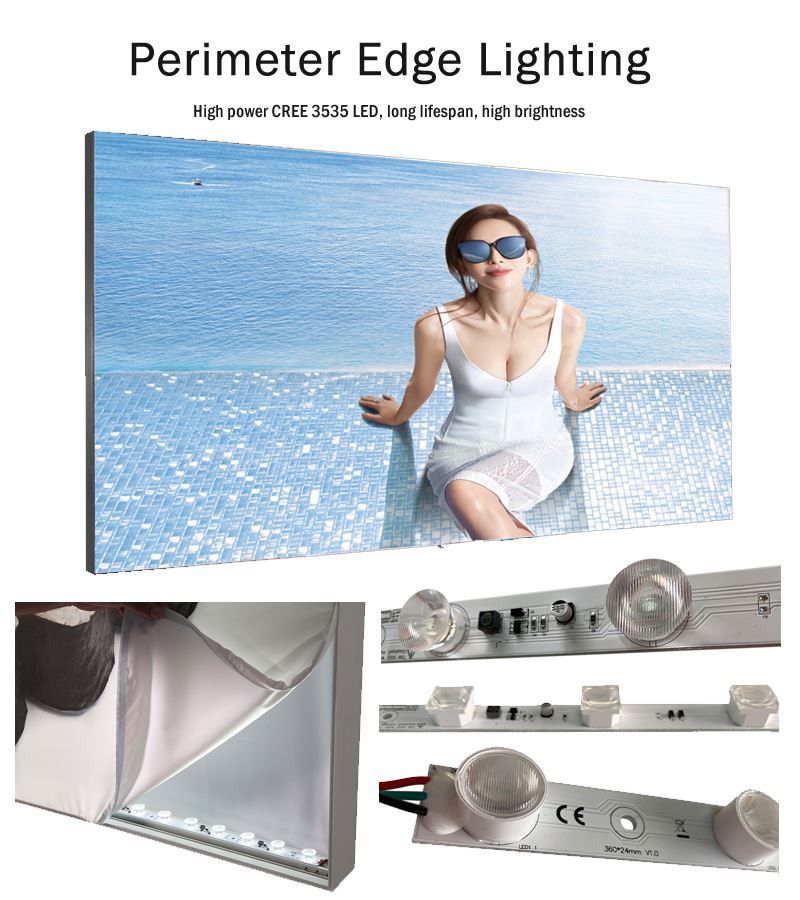 Perimeter edge lighting