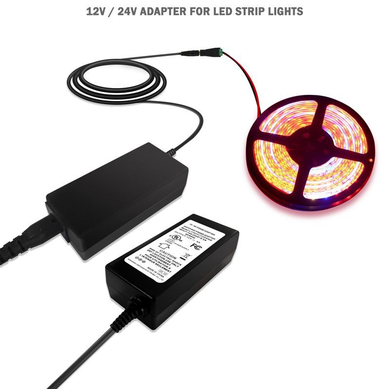 12 V-adapter för LED-ljuslister